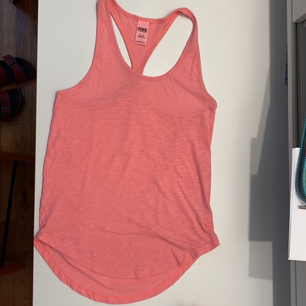 2 PINK sleepwear tanks, size XS - Picture 6 of 8